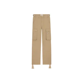 CELINE Cargo Pants In Cotton Linen