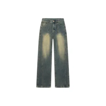 OVERPROTECTION Jeans Unisex Vintage Blue
