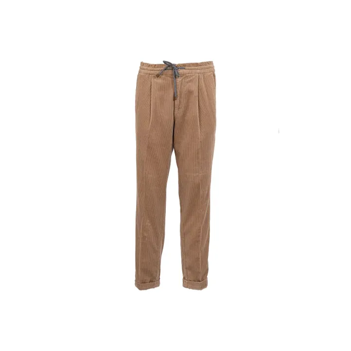 Brunello Cucinelli FW21 Casual Pants Men's Brown-0