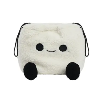 GOOD BAI GOODEES Series Fabric Storage Bag Women's White/Blue