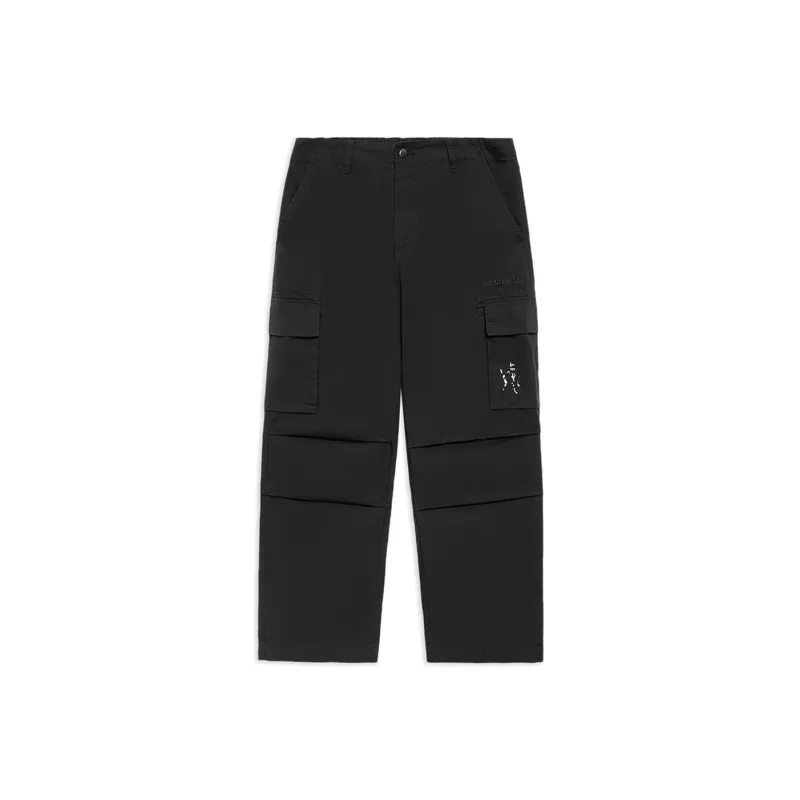 LiNing CF Tracing Sports Fashion Collection Cargo Pants Men's Black-0