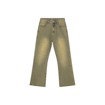 Voguo Relay Jeans Unisex Vintage Yellow