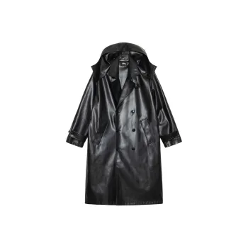 Stussy Double Breasted Trench Coat