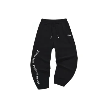 FILA FUSION Casual Pants Men Pitch Black