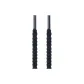 Black Cotton Linen Shoelace*1 Pack
