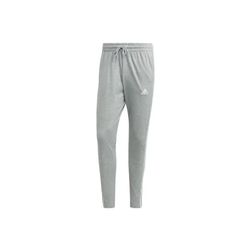 Adidas Knitted Sweatpants Men's Gray