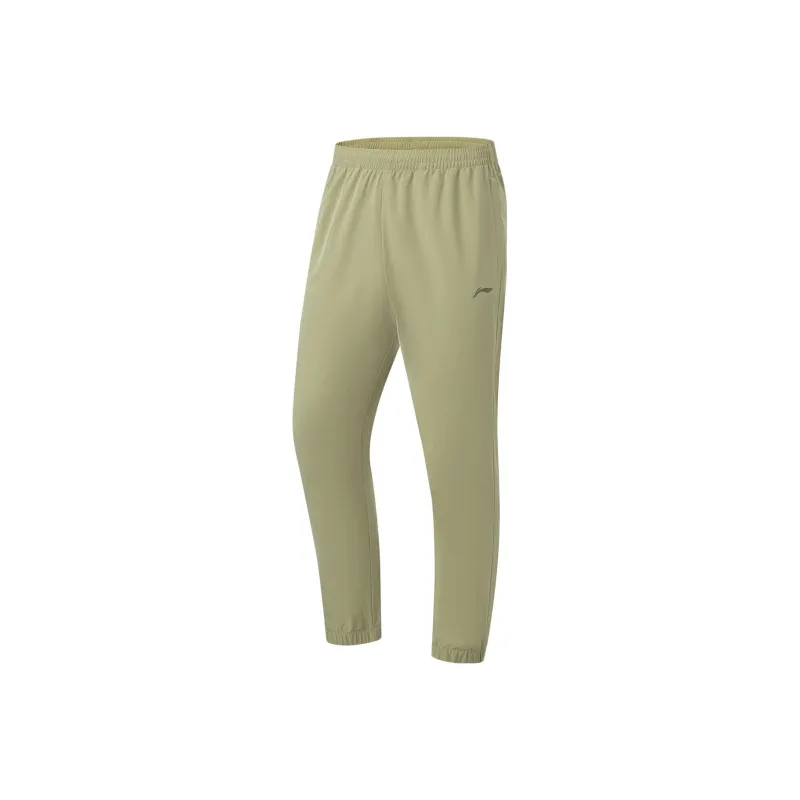 LiNing Fitness Series Sports Pants Men's Elm Branch Green-0