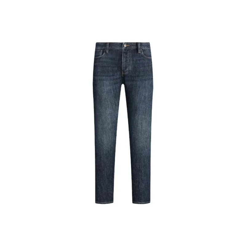 EMPORIO ARMANI Logo Plaque Slim Fit Jeans-0