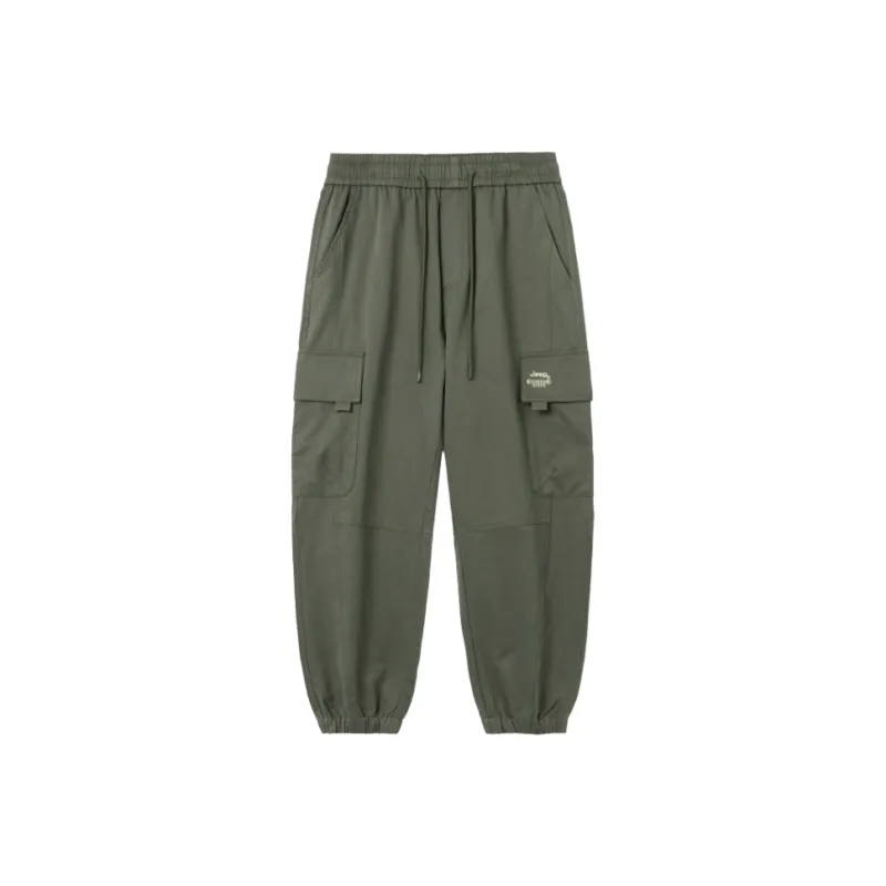 Jeep Cargo Pants Unisex Phantom Black-10