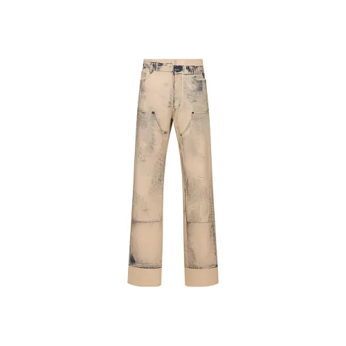 DIOR Button Detailed Straight Leg Jeans