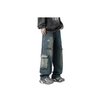 DAREASY Jeans Unisex Vintage Blue