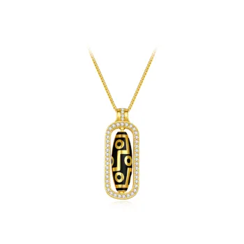 Hkgd S925 Silver Necklaces Unisex