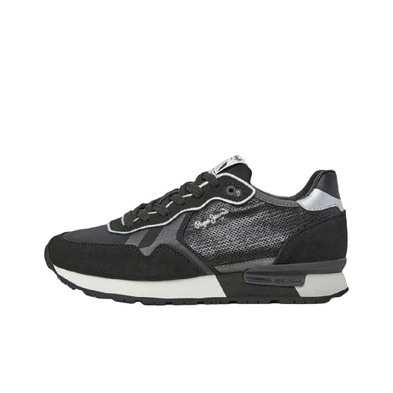 Pepe Jeans Brit Low Top Casual Shoes Women's Black-0