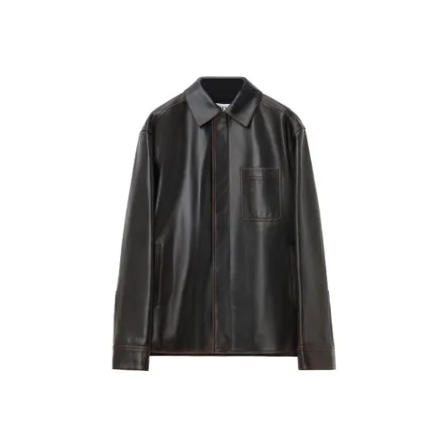 LOEWE Leather Overshirt