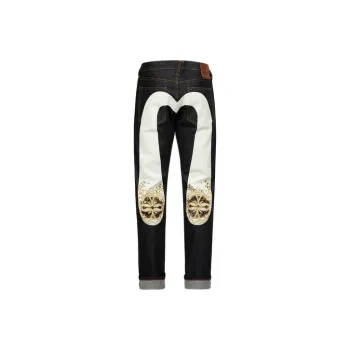 EVISU Jeans Men Denim Blue