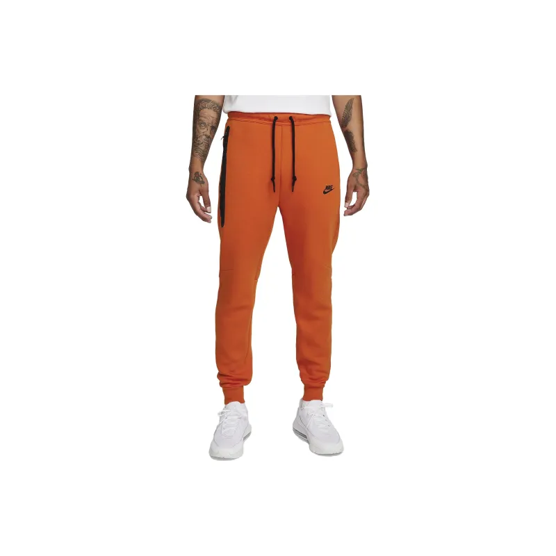 Nike Knitted Sweatpants Men Orange-0