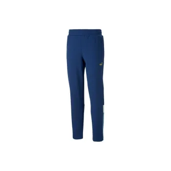 PUMA Knitted Sweatpants Men Deep Navy Blue