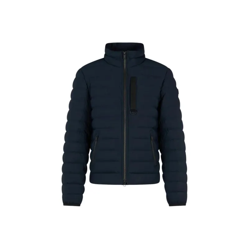 Moose Knuckles Logo Patch Quilted Down Jacket-0