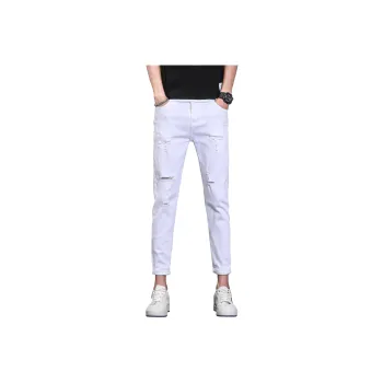 FUERZA Jeans Unisex Black White