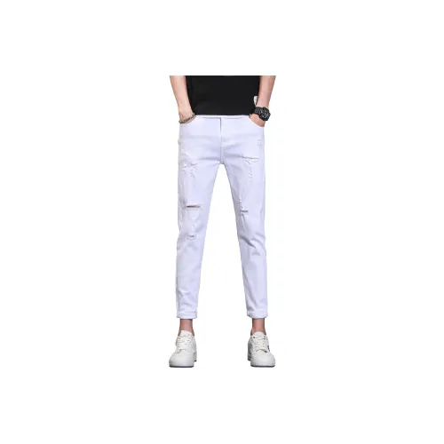 FUERZA Jeans Unisex Black White