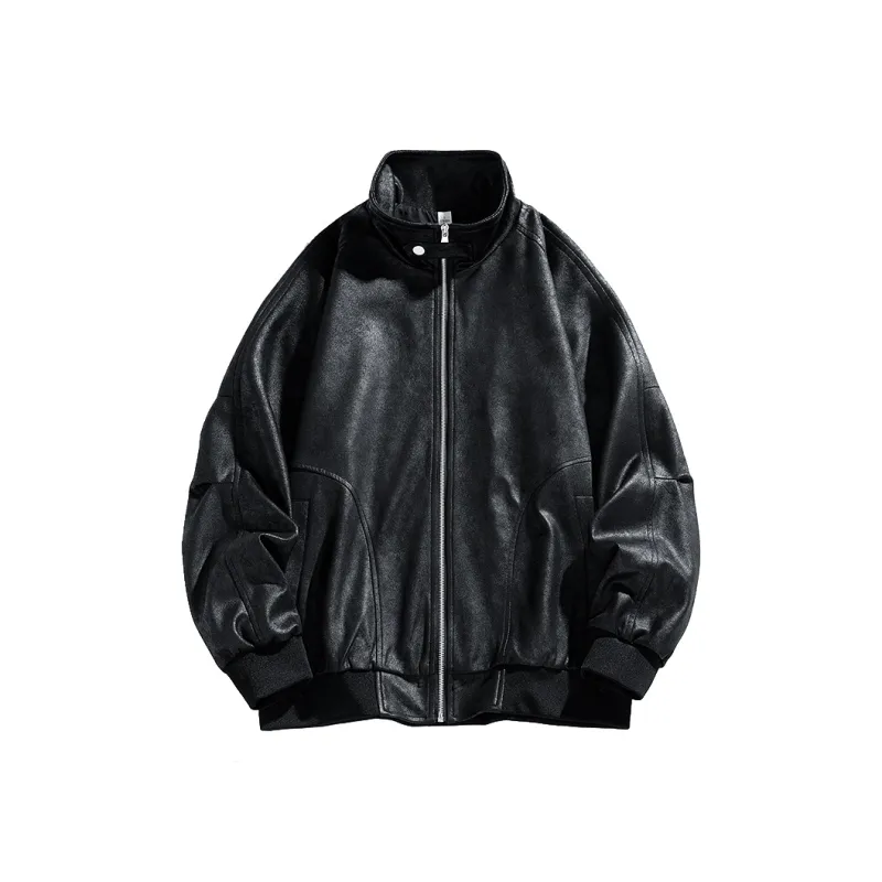IGOI Jackets Coats Unisex Vintage Brown-2