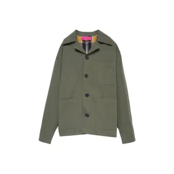 The Elder Statesman Workwear Chore Coat
