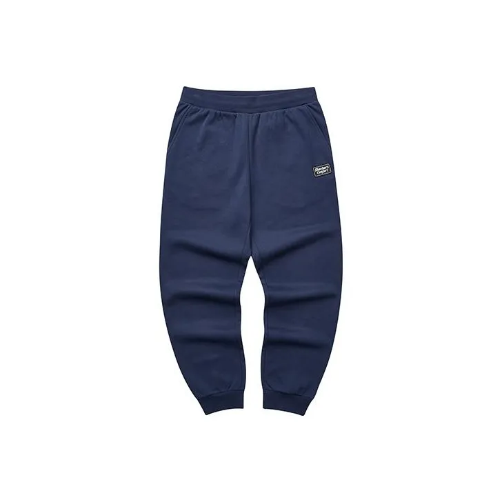 Skechers Colorful Knitted Sweatpants Men Marine Blue/00DU-0