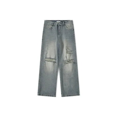 Michael Rock Jeans Unisex Black Blue