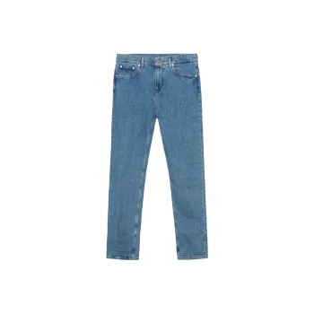 Burberry Logo patch Mid rise Straight leg Jeans