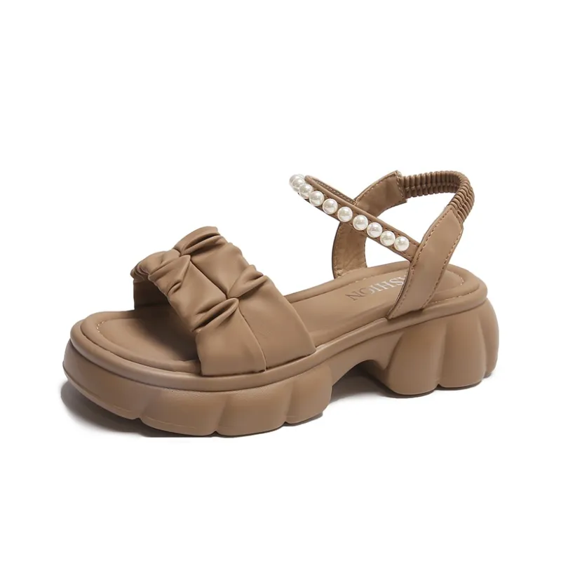 Puppytown One Strap Sandals 6cm Women's-6