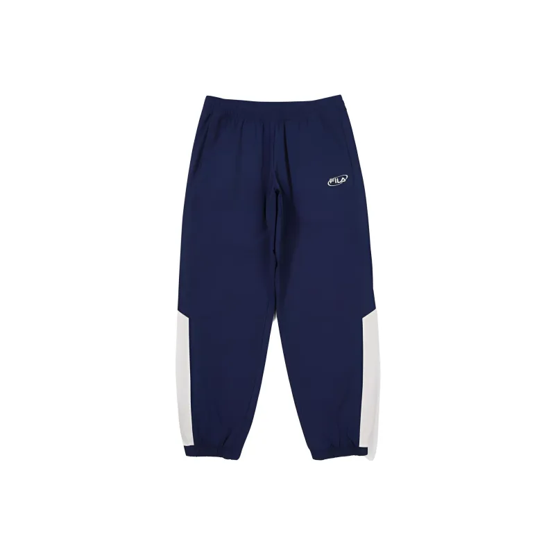 FILA Knitted Sweatpants Unisex Navy Blue-0