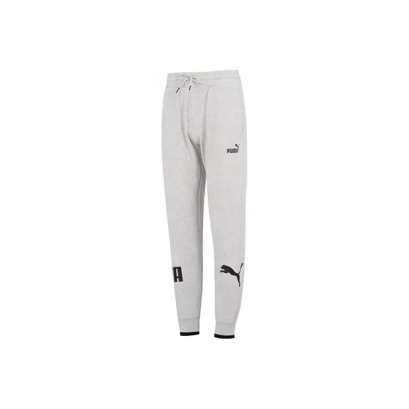 PUMA Jogger Power Knitted Sweatpants Men's Gray-0