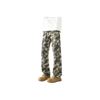 FALIAMS Jeans Unisex Desert Camouflage
