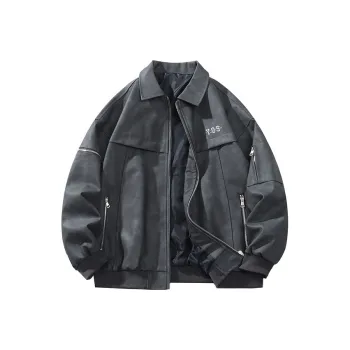 YOSICIL Leather Jackets Unisex