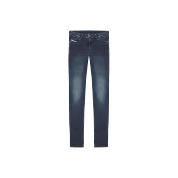 DIESEL Logo Patch Slim Jeans