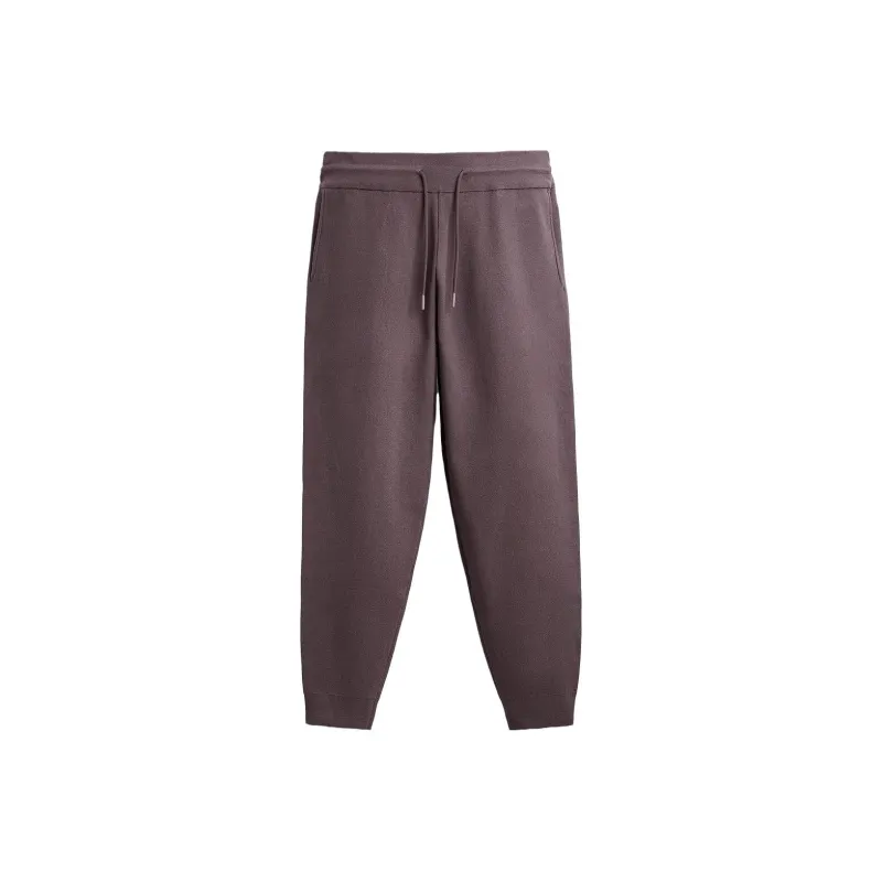 ZARA Knitted Sports Pants Men's Pink-0