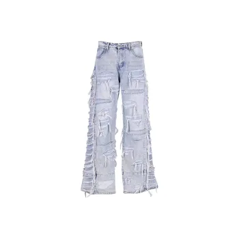 Who Decides War Ultra Flare Distressed Denim