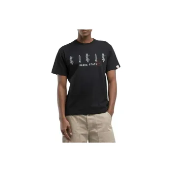 REPLAY T Shirts Men Black