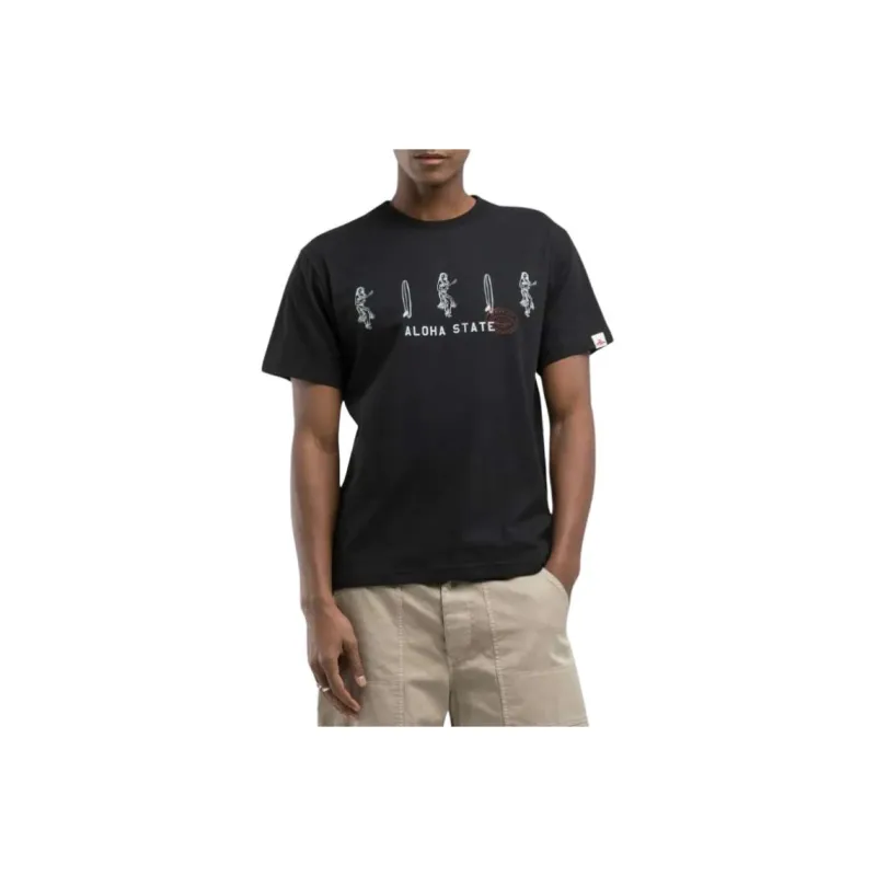REPLAY T Shirts Men Black-0
