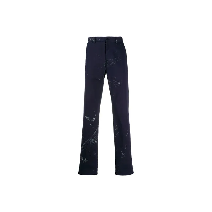 Maison Margiela Casual Pants Men Blue-0