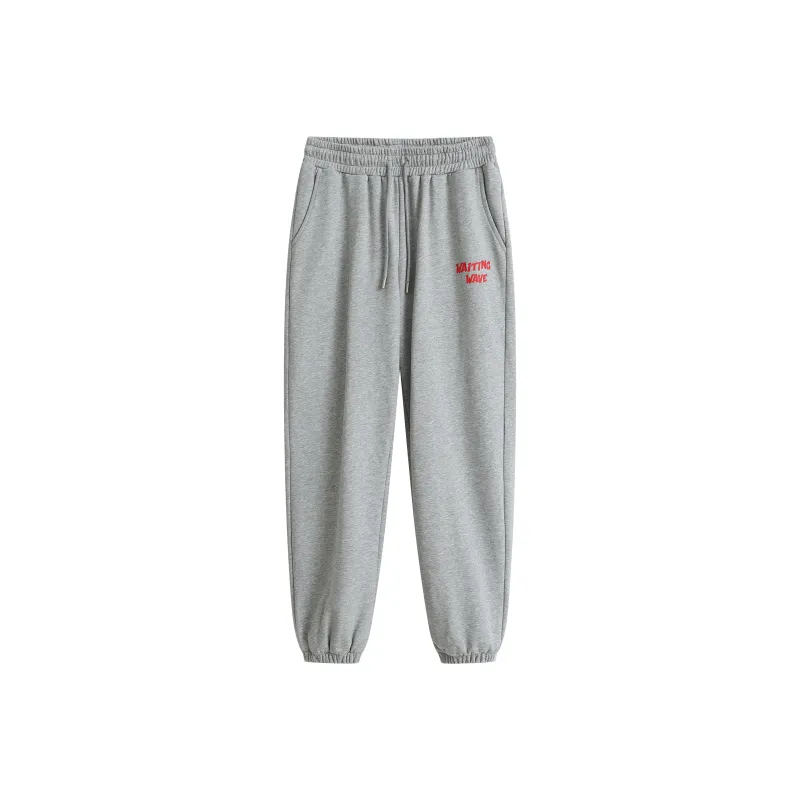 WAITINGWAVE Knitted Sweatpants Unisex-6