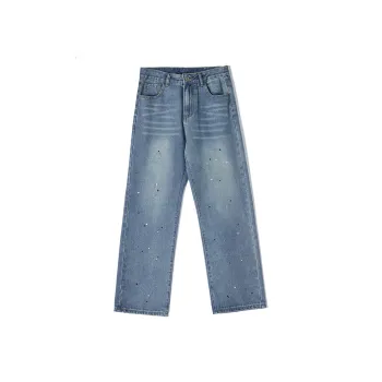SIFLYTO Jeans Unisex Light Blue