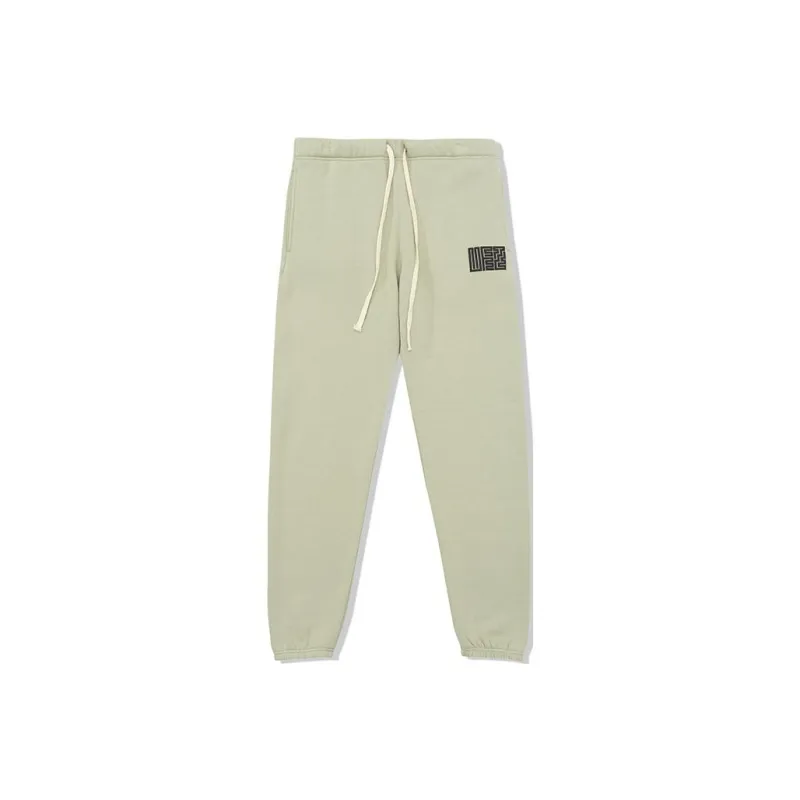 UFZ Knitted Sweatpants Men Matcha-0