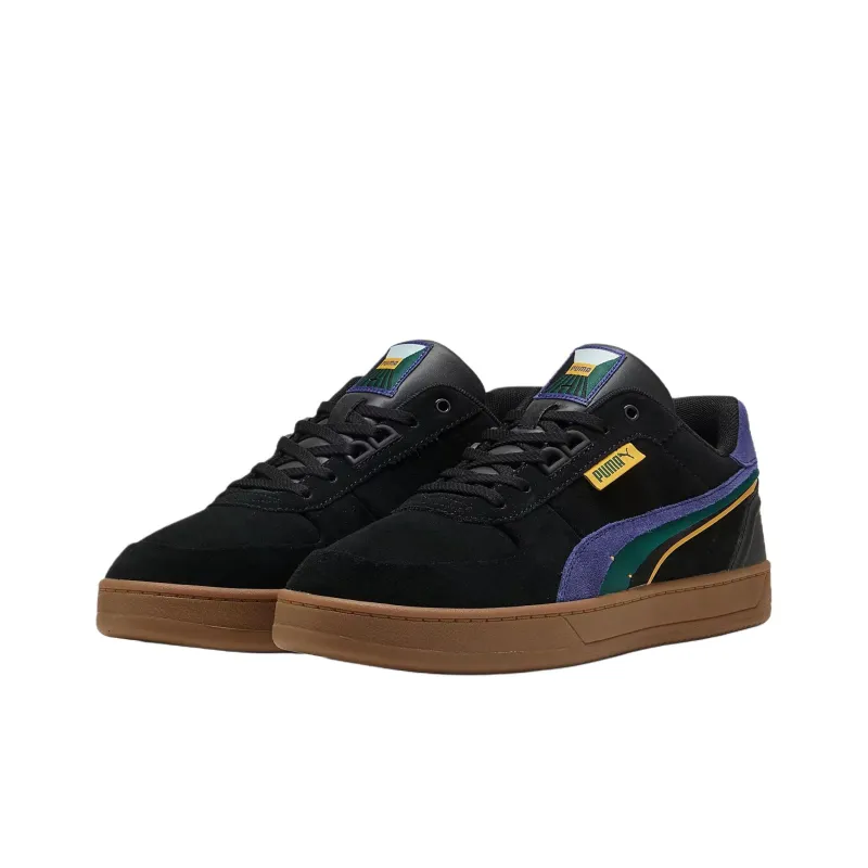 PUMA Caven 2.0 Anti Slip Wear Resistant Low Top Skateboard Shoes Unisex Black-2