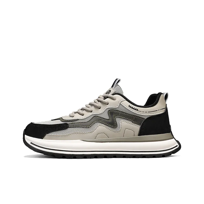 Yi Jiabao Cushioning, Wear Resistant Low Top Casual Shoes Men's-0