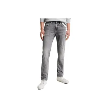Tommy Hilfiger Straight Fit Gray Wash Jean Jeans Men's Gray