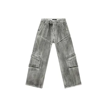 OVERCOOL Jeans Unisex Gray Black