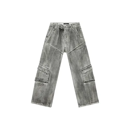 OVERCOOL Jeans Unisex Gray Black
