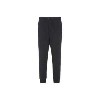 ARMANI EXCHANGE Knitted Sweatpants Men's Navy Blue