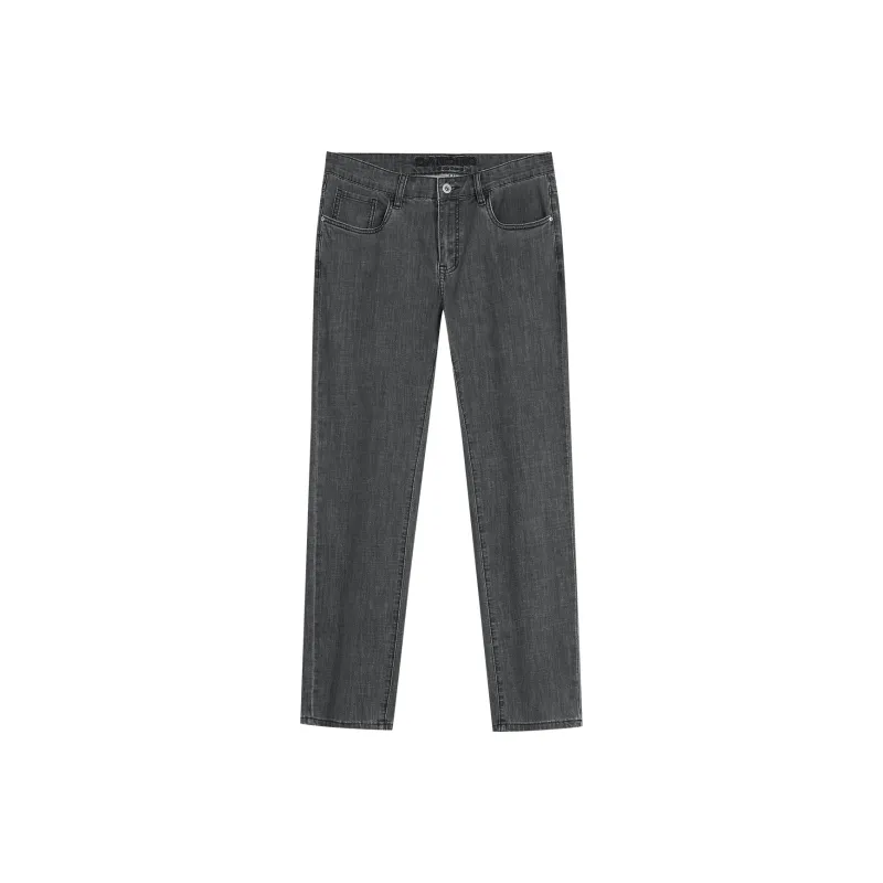 Dance With Wolves Jeans Men's Medium Gray-0